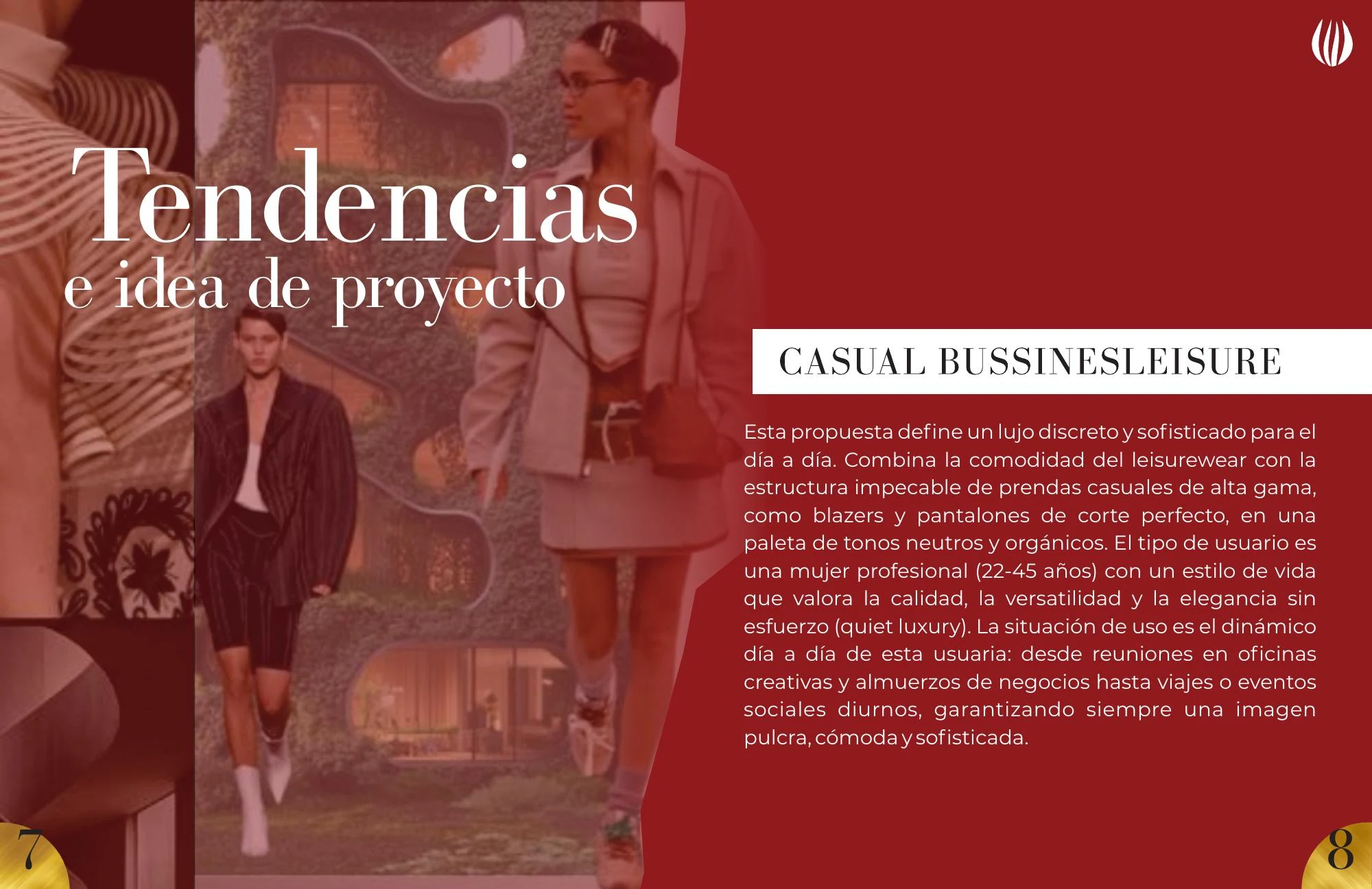 Moodboard Louva de tendencia casual businessleisure